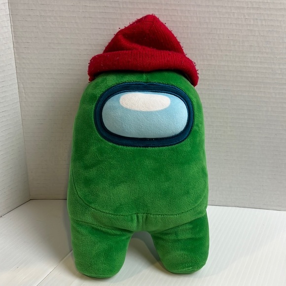 Among Us character green red toque - Picture 1 of 5